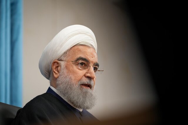 روحانی: باور دارم که فراخوان امروز برای تجمع، دعوت به تفکیک نارضایتی به حق داخلی از مداخلات آشوبگرانه خارجی است روحانی: باور دارم که فراخوان امروز برای تجمع، دعوت به تفکیک نارضایتی به حق داخلی از مداخلات آشوبگرانه خارجی است