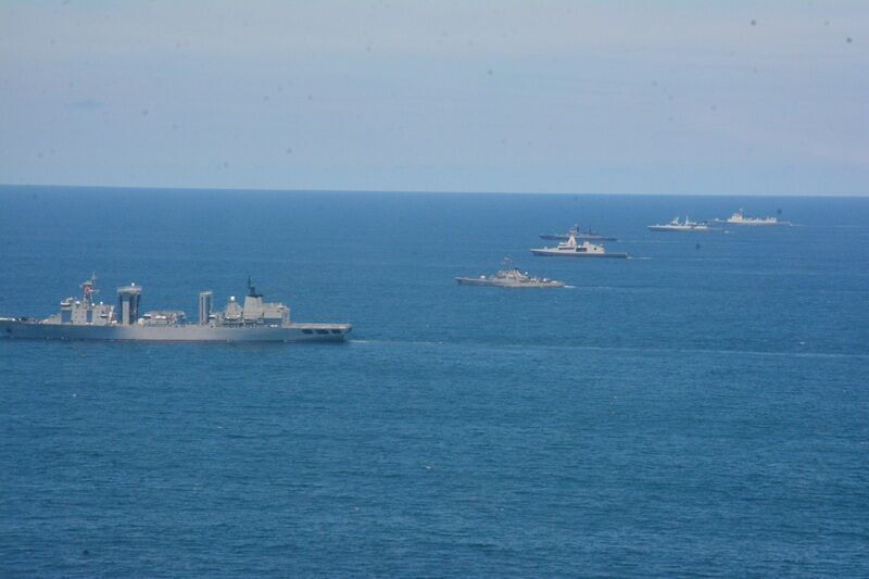 آغاز رزمایش مرکب دریایی در آفریقای جنوبی آغاز رزمایش مرکب دریایی در آفریقای جنوبی