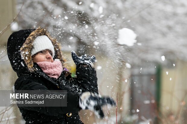 تصاویر/ روز برفی تهران