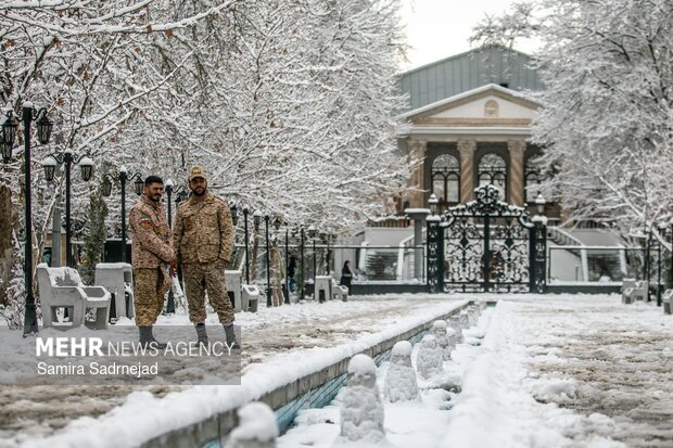 تصاویر/ روز برفی تهران