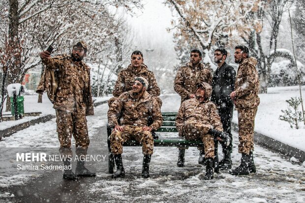 تصاویر/ روز برفی تهران