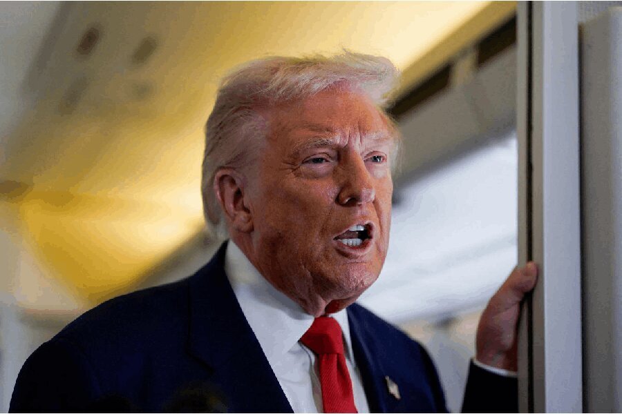 ادعای ترامپ: امیدواریم بتوانیم به یک توافق برسیم؛ اگر به توافق برسیم، خوب است، اگر هم نرسیم، خواهیم دید چه اتفاقی میافتد ادعای ترامپ: امیدواریم بتوانیم به یک توافق برسیم؛ اگر به توافق برسیم، خوب است، اگر هم نرسیم، خواهیم دید چه اتفاقی میافتد