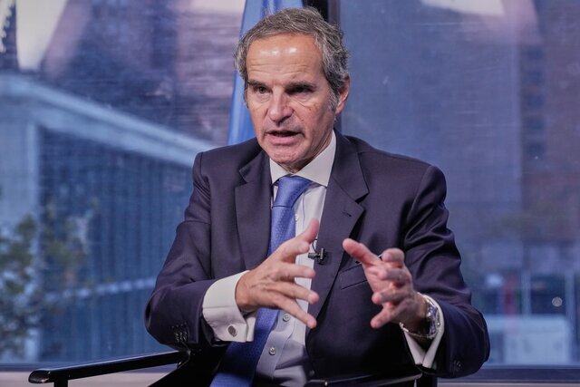 گروسی: بازرسان آژانس در هر زمان آماده بررسی تاسیسات مهمتر و اصلی ایران هستند گروسی: بازرسان آژانس در هر زمان آماده بررسی تاسیسات مهمتر و اصلی ایران هستند