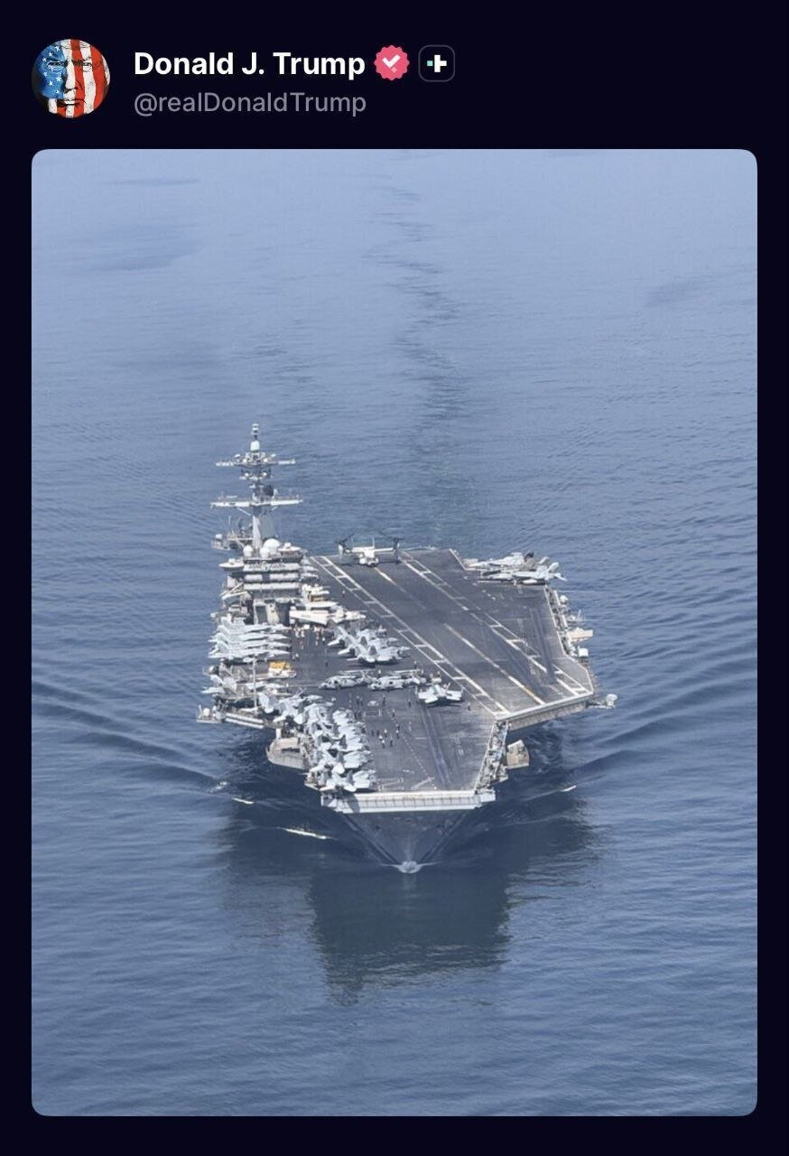 ترامپ با انتشار این تصویر بازهم ایران را تهدید کرد