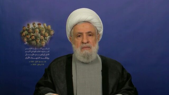 نعیم قاسم: اسرائیل یک موجود توسعهطلب است | ما تسلیم تهدیدها نخواهیم شد نعیم قاسم: اسرائیل یک موجود توسعهطلب است | ما تسلیم تهدیدها نخواهیم شد