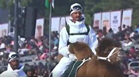 ویدیو/ حضور حیوانات در رژه روز ملی هند