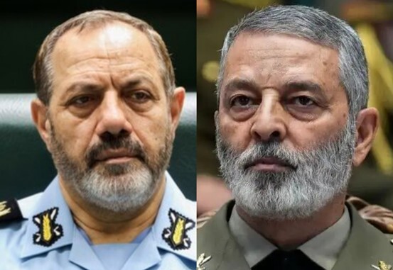 سرلشکر موسوی، رئيس ستاد كل نيروهاى مسلح و وزير دفاع به شهادت رسیدند