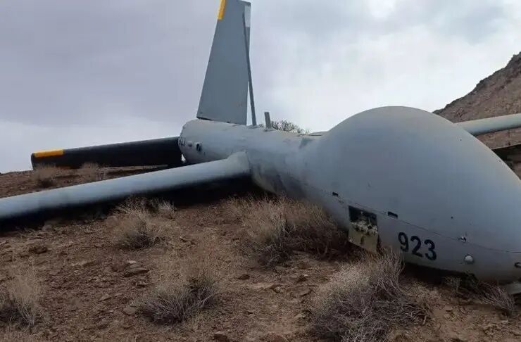 انهدام دو فروند پهپاد هرمس در آسمان لرستان و قم انهدام دو فروند پهپاد هرمس در آسمان لرستان و قم