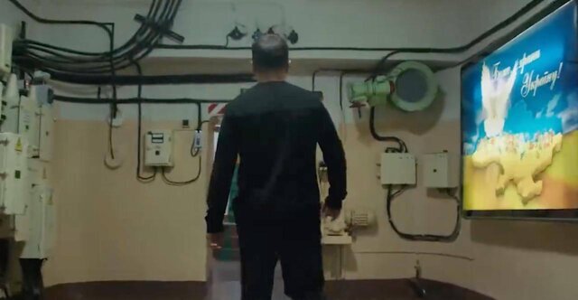 زلنسکی پناهگاهش را به نمایش گذاشت