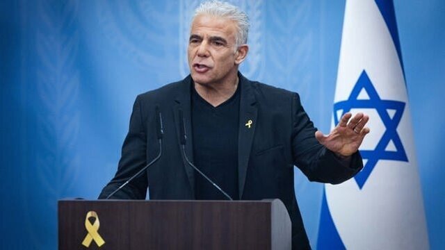 اظهارات جدید لاپید درباره امکان گسترش مرزهای اسرائیل تا «عراق» اظهارات جدید لاپید درباره امکان گسترش مرزهای اسرائیل تا «عراق»