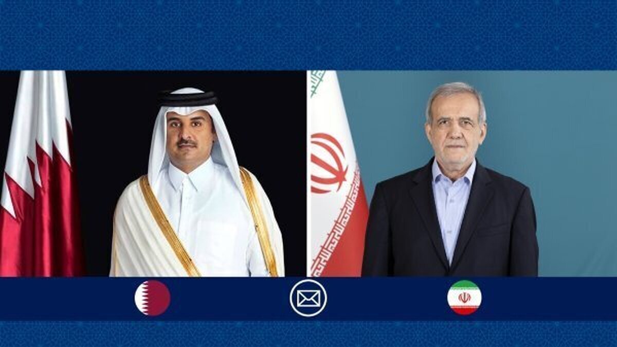 گفت‌وگوی پزشکیان و امیرقطر؛ رخداد دیروز صرفاً واکنشی به مشارکت مستقیم و آشکار آمریکا در تجاوز اسرائیل به سرزمین ایران بود | امیر قطر: اجازه اقدام از العدید علیه ایران را نمی‌دهیم