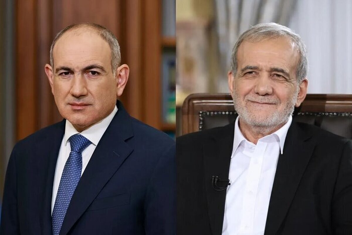 گفت‌وگوی تلفنی پزشکیان و پاشینیان؛ ارائه نتایج مذاکرات اخیر در واشنگتن به تهران