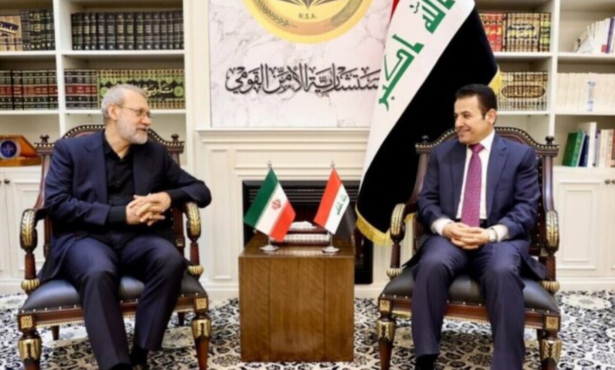 جزئیات دیدار لاریجانی با مشاور امنیت ملی عراق