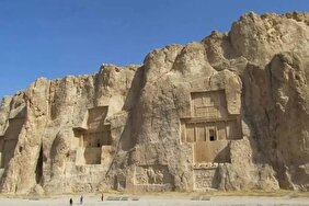ویدیو/ تصاویری دیده نشده از داخل آرامگاه داریوش بزرگ