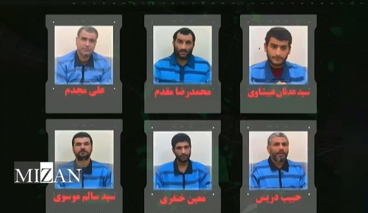 ۶ تروریست تجزیه‌طلب وابسته به اسرائیل در خوزستان اعدام شدند