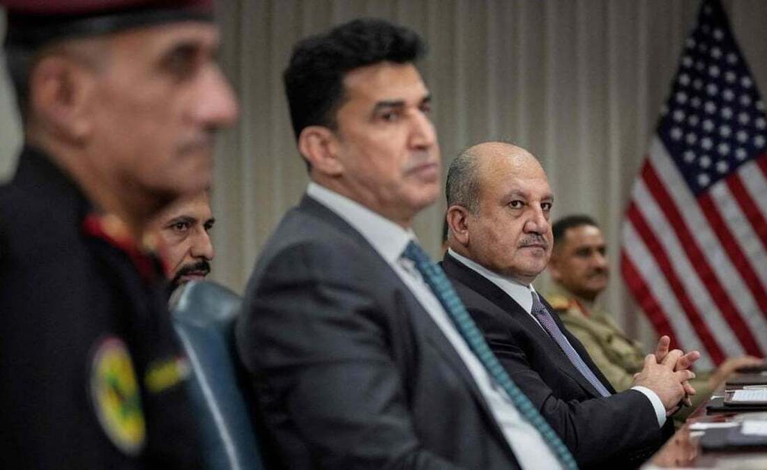 تلفن وزیر جنگ آمریکا به وزیر دفاع عراق: یک عملیات نظامی قریبالوقوع در منطقه در راه است | این آخرین هشدار ما به شماست؛ بغداد نباید هیچ واکنشی نظامی نشان دهد تلفن وزیر جنگ آمریکا به وزیر دفاع عراق: یک عملیات نظامی قریبالوقوع در منطقه در راه است | این آخرین هشدار ما به شماست؛ بغداد نباید هیچ واکنشی نظامی نشان دهد