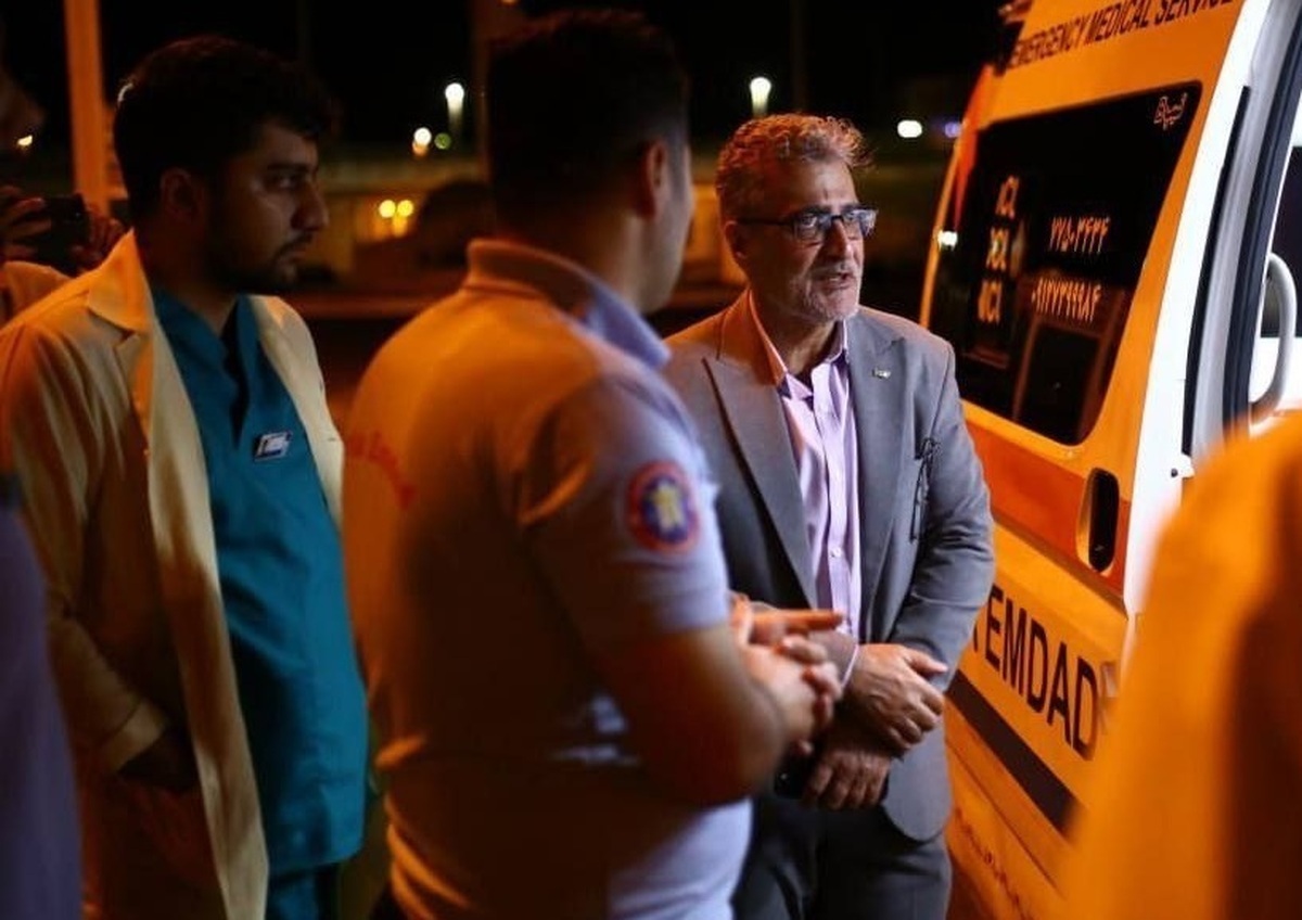 صابر کاظمی با تدابیر ویژه پزشکی به تهران منتقل شد صابر کاظمی با تدابیر ویژه پزشکی به تهران منتقل شد