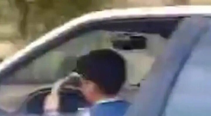 خودرو با رانندگی کودک ۹ ساله توسط پلیس متوقف شد خودرو با رانندگی کودک ۹ ساله توسط پلیس متوقف شد