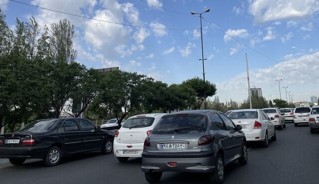 وضعیت ترافیک در محورهای ورودی تهران وضعیت ترافیک در محورهای ورودی تهران