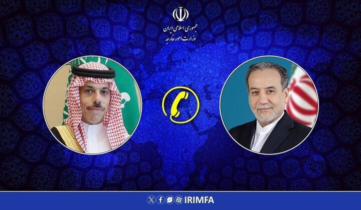 گفتگوی تلفنی عراقچی و وزیر خارجه عربستان | تاکید بر جلوگیری از بروز و تشدید تنش در منطقه گفتگوی تلفنی عراقچی و وزیر خارجه عربستان | تاکید بر جلوگیری از بروز و تشدید تنش در منطقه