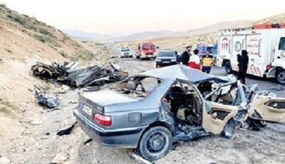 آماری از سهم کودکان و نوجوانان در تلفات جاده‌ای