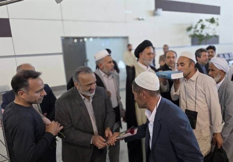 اعزام نخستین پرواز زائران ایرانی حج تمتع به مدینه اعزام نخستین پرواز زائران ایرانی حج تمتع به مدینه