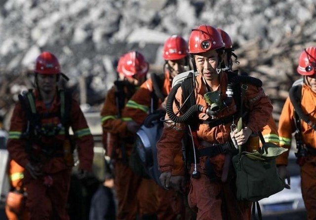 مرگ ۹۰ نفر در انفجار معدن در شمال چین مرگ ۹۰ نفر در انفجار معدن در شمال چین