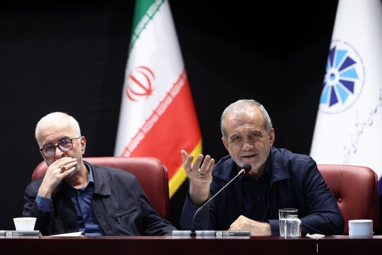 پزشکیان: دولت اجازه نخواهد داد بخش خصوصی زمین بخورد