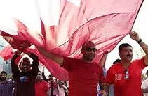 ویدیو / شعار قطری‌ها پس از صعود به نیمه‌نهایی: «ایران رو بیارید، ایران رو بیارید!»