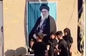 ویدیو/ اقدام جالب کودکان عراقی به یاد رهبر شهید انقلاب ایران