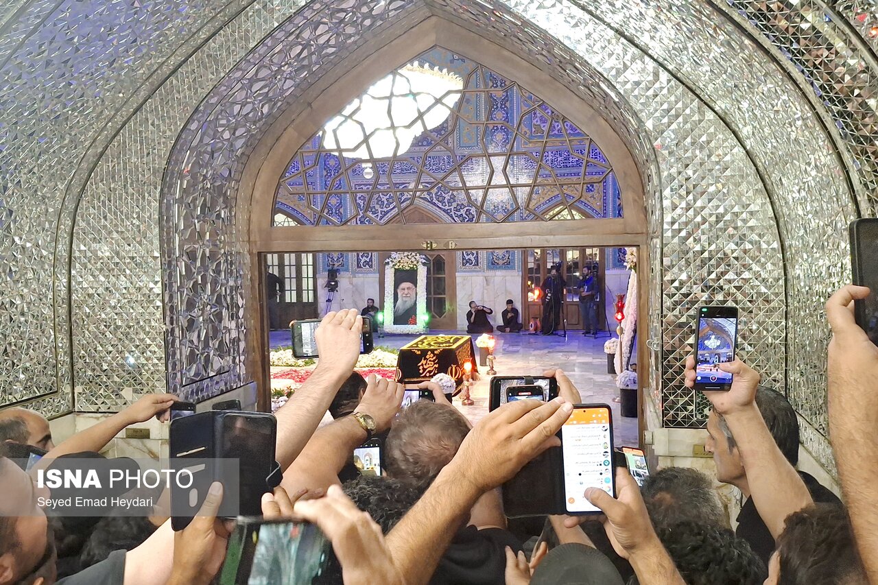 رواق دارالذکر؛ محل تدفین رهبر شهید انقلاب