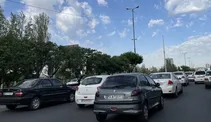 وضعیت ترافیک در محورهای ورودی تهران