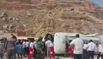 ویدیو/ واژگونی مرگبار سرویس کارگران در پارس جنوبی