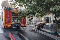آتش‌سوزی یک انبار داروخانه در یوسف آباد تهران | حادثه هیچ مصدوم یا تلفات جانی نداشت