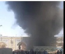 آتش‌سوزی در حرم مطهر رضوی مهار شد