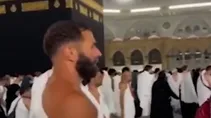 ویدیو/ حضور کریم بنزما در مکه برای ادای مراسم حج