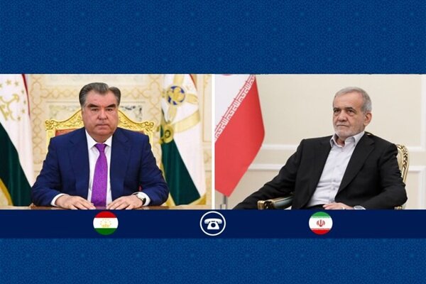 گفتگوی تلفنی پزشکیان و همتای تاجیکستانی