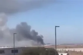 ویدیو/ سقوط و انهدام یک جنگنده اف ۳۵ ارتش آمریکا