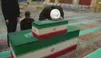 ویدیو/ وداع داماد رهبر شهید انقلاب با پیکر دختر ۱۴ ماهه خود