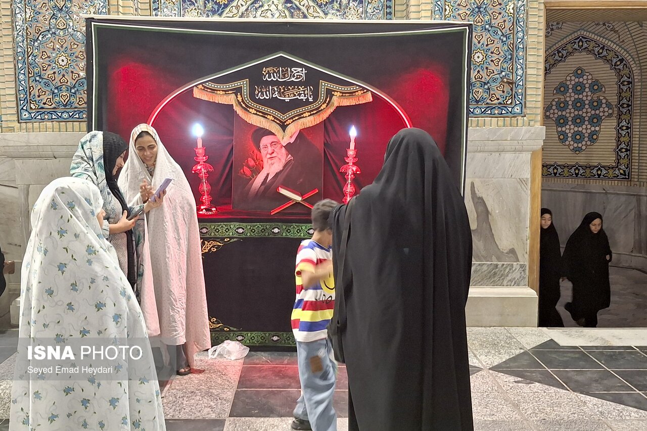 رواق دارالذکر؛ محل تدفین رهبر شهید انقلاب