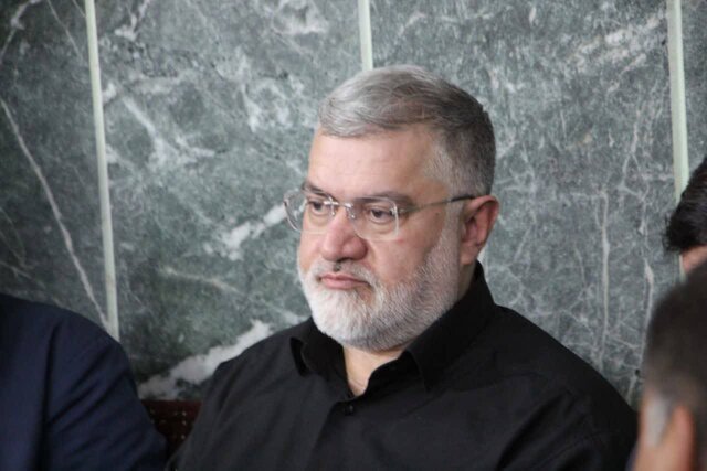 بازدید استاندار تهران از روند آماده‌سازی مصلی تهران جهت برگزاری مراسم تشییع رهبر شهید