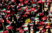 پایان مراسم وداع و تشییع رهبر شهید در تهران