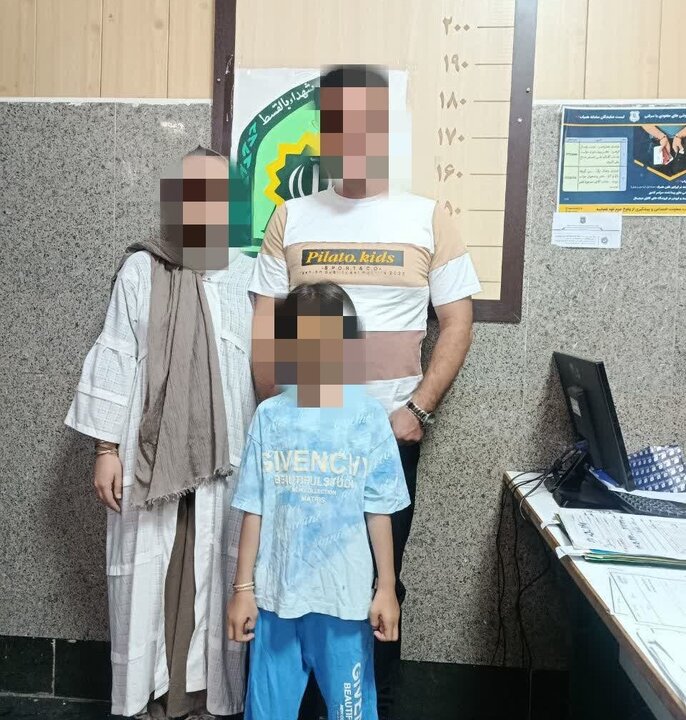 استفاده زوج قمی از کودک ۷ ساله برای سرقت طلا