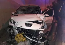 تصادف در بزرگراه لشکری؛ دو جوان سرنشین پژو ۲۰۷ جان باختند