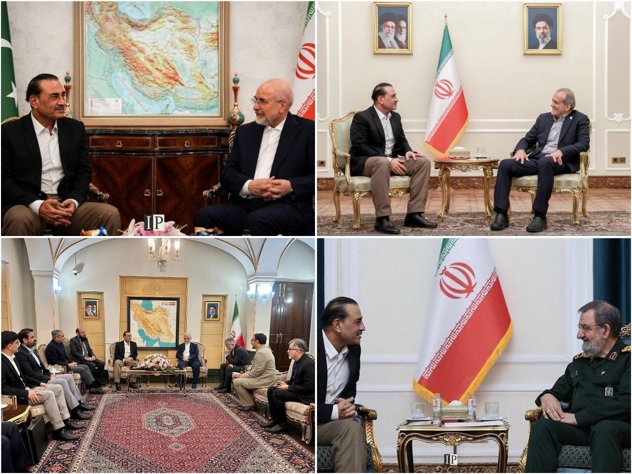 بیانیه ارتش پاکستان در پایان سفر عاصم منیر به تهران