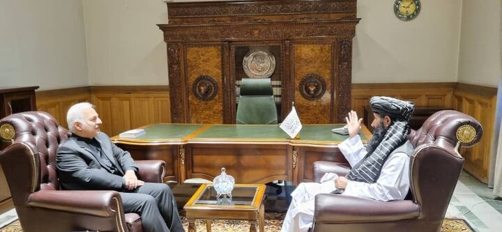 دیدار معاون عراقچی با یک مقام طالبان در کابل دیدار معاون عراقچی با یک مقام طالبان در کابل