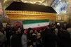 ویدیو‌هایی از طواف و اقامه نماز بر پیکر رهبر شهید در کربلا