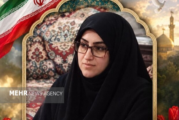 شهادت «افسانه عقیلا» مسئول بسیج خواهران مهرستان در پی حمله تروریستی