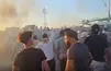 ویدیو | مسدود شدن بزرگراه حلب دمشق در اعتراض به گرانی سوخت