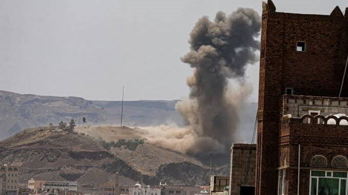 حملات تازه جنگندههای عربستان به صنعا حملات تازه جنگندههای عربستان به صنعا